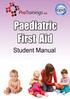 ProTrainings Paediatric First Aid Course Manual