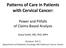 Patterns of Care in Patients with Cervical Cancer: