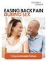 EASING BACK PAIN DURING SEX
