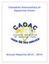 Contents. CAOAC Annual Reports Page 2
