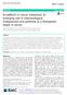 N-cadherin in cancer metastasis, its emerging role in haematological malignancies and potential as a therapeutic target in cancer