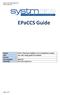 Ipswich and East Suffolk CCG West Suffolk CCG. EPaCCS Guide