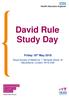 David Rule Study Day. Friday 18 th May Royal Society of Medicine, 1 Wimpole Street, St Marylebone, London, W1G 0AE