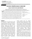 Original Article Acute toxicity of Euphorbia turcomanica on Aphanius dispar