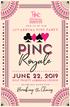 join us at our 11 TH ANNUAL P I N C PART Y pinc Royale june 22, 2019 HOLY TRINITY ARMENIAN CHURCH doubling down for Breaking Chains