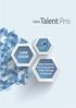 Salus-Talent Pro User Guide