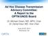 Ad Hoc Disease Transmission Advisory Committee: A Report to the OPTN/UNOS Board