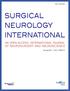 ISSN : NEUROLOGY AN OPEN ACCESS, INTERNATIONAL JOURNAL OF NEUROSURGERY AND NEUROSCIENCE. Jul-Aug 2011 / Vol 2 / ISSUE 4