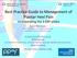 Best Practice Guide to Management of Plantar Heel Pain incorporating the 3 EBP pillars