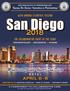 San Diego. Manchester Grand Hyatt, San Diego APRIL TH ANNUAL SCIENTIFIC SESSION THE COLLABORATIVE EVENT OF THE YEAR!
