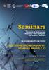 Seminars ELECTRONEUROMYOGRAPHY SEMINAR MODULE 12 IN CONJUNCTION WITH