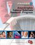 Amyotrophic Lateral Sclerosis Research Program