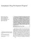 Antiepileptic Drug Development Program 1