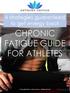 CHRONIC FATIGUE GUIDE FOR ATHLETES