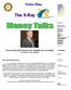 Dearborn Rotary. Your money will never be as valuable as it is today. Len Renier (our speaker)