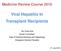 Medicine Review Course 2018 Viral Hepatitis In Transplant Recipients