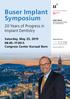 Buser Implant Symposium