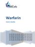 Warfarin Users Guide