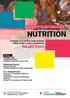 NUTRITION. Analysis of nutrition interventions within India s policy framework RAJASTHAN. William Joe. Abhishek Kumar. S.V. Subramanian.