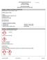 Diversified Chemical Products, Inc 60 Germay Drive Wilmington, DE Safety Data Sheet (SDS) OSHA HazCom Standard 29 CFR
