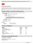 MATERIAL SAFETY DATA SHEET 3M(TM) Fastbond(TM) 30NF Cylinder Spray Contact Adhesive, Neutral 04/15/2008
