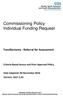 Commissioning Policy Individual Funding Request