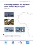 Conserving cetaceans and manatees in the western African region