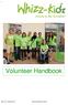 Volunteer Handbook. WK/LJ/14.1/AS/ (Review September 2018)