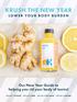 KRUSH THE NEW YEAR. Our New Year Guide to helping you rid your body of toxins! LOWER YOUR BODY BURDEN