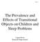 The Prevalence and Effects of Transitional Objects on Children and Sleep Problems