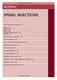 SPINAL INJECTIONS SECTION 5 SPINAL INJECTION GUIDELINES 219