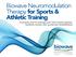 Biowave Neuromodulation Therapy for Sports & Athletic Training