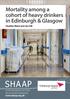 Mortality among a cohort of heavy drinkers in Edinburgh & Glasgow
