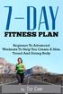 7-Day Fitness Plan. Ted Carr
