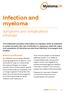 Infection and myeloma