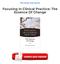 Focusing In Clinical Practice: The Essence Of Change PDF