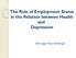 The Role of Employment Status in the Relation between Health and Depression. Dikla Segel, Peter Bamberger