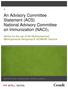 An Advisory Committee Statement (ACS) National Advisory Committee on Immunization (NACI)