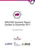 WRLFMD Quarterly Report October to December Foot-and-Mouth Disease
