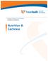 Hospice Palliative Care Program Symptom Guidelines. Nutrition & Cachexia