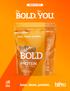 NEW IN 2019 BOLD. YOU. lean. clean. protein.