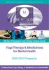 Yoga Therapy & Mindfulness for Mental Health