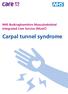 NHS Buckinghamshire Musculoskeletal Integrated Care Service (MusIC) Carpal tunnel syndrome