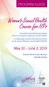 Women s Sexual Health Course for NPs