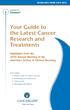 Your Guide to the Latest Cancer Research and Treatments