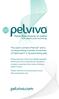 This pack contains Pelviva and a corresponding number of sachets of OptiLube 2.7g lubricating jelly.