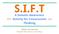S.I.F.T. A Somatic Awareness Activity for Constructive Thinking. Molly Nechvatal Peaceful Perceptions Consulting