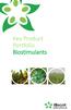 Key Product Portfolio Biostimulants