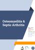 Osteomyelitis & Septic Arthritis