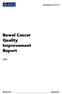 Bowel Cancer Quality Improvement Report